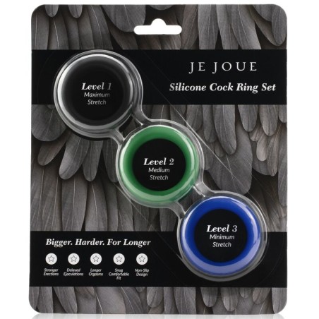 Je Joue silicone set anillos de silicona