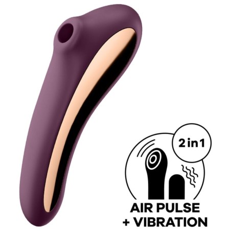 Satisfyer Air Pulse dual kiss estimulador clítoris