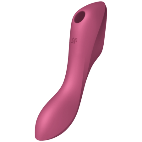 Satisfyer Curvy Trinity 3 - Vibrador Air‑Pulse gris | Tecnología avanzada