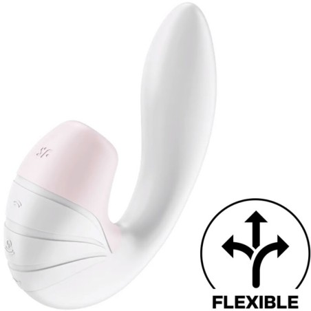 Satisfyer Supernova Air‑Pulse Vibrator White - Estimulador estelar blanco