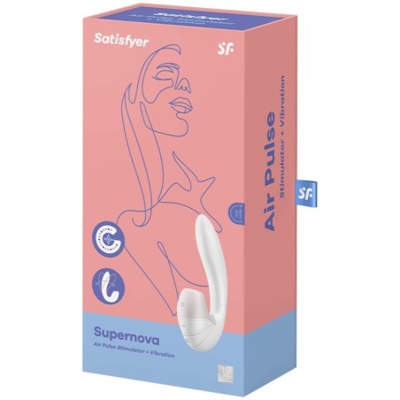 Satisfyer Air Pulse supernova estimulador y vibrador rosa