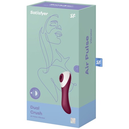 Satisfyer Air Pulse dual crush estimulador y vibrador