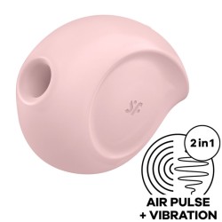 Satisfyer Sugar Rush Air‑Pulse Vibrator Pink - Estimulador dulce rosa