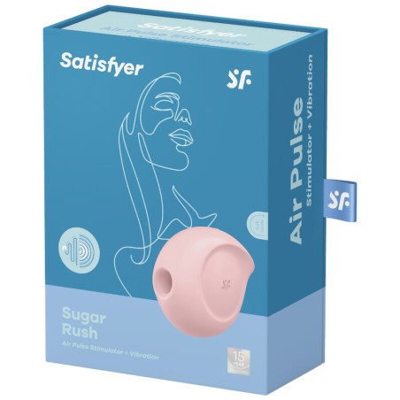Satisfyer Air Pulse sugar rush estimulador y vibrador