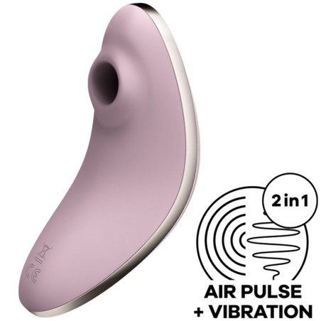 Satisfyer Vulva Lover 1 Air‑Pulse Vibrator Blue - Estimulador vulvar azul