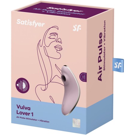 Satisfyer Air Pulse vulva lover 1 estimulador y vibrador