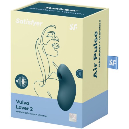 Satisfyer Air Pulse vulva lover 2 estimulador y vibrador