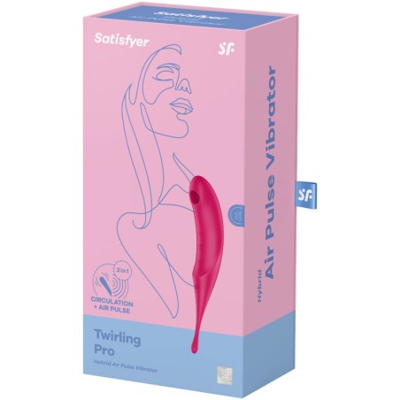 Satisfyer Air Pulse twirling pro estimulador y vibrador