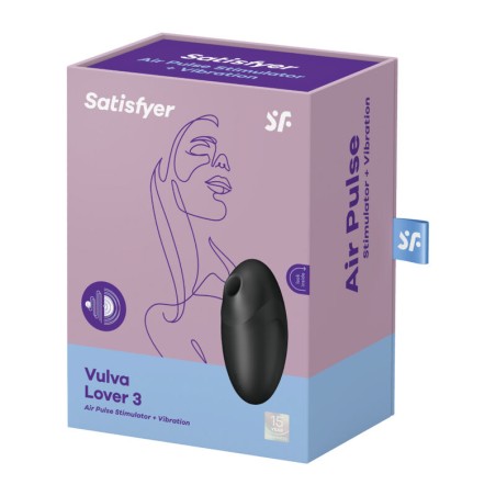 Satisfyer Air Pulse vulva lover 3 estimulador y vibrador