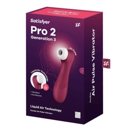 Satisfyer Air Pulse pro 2 generación 3 liquid air technology