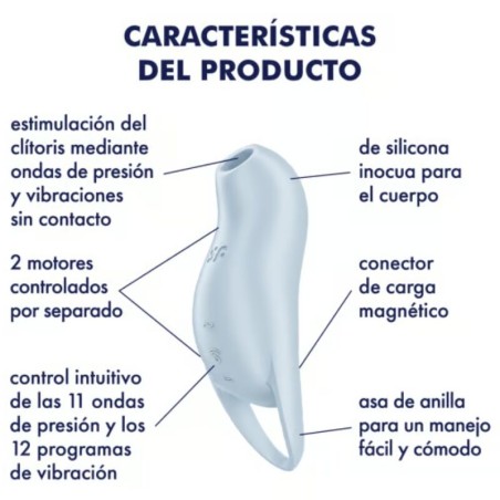 Satisfyer Air Pulse pocket pro 1 estimulador clítoris