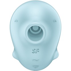 Satisfyer Sassy Seal Stimulator & Vibrator Blue - Estilo y diversión marina