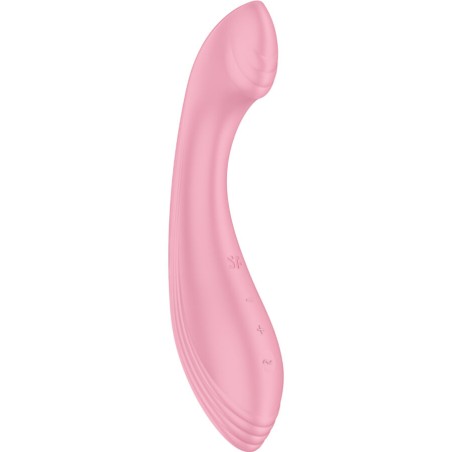 Satisfyer G-Force Violeta - Vibrador ergonómico para punto G