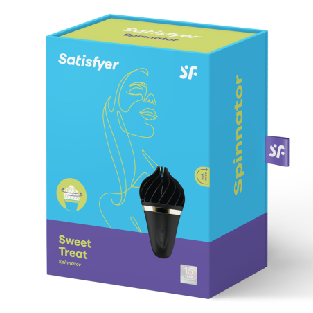 Satisfyer Spinnator sweet treat spinnator negro