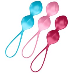 Satisfyer Loveballs Training Set 2 - Bolas para tonificar con seguridad