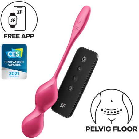 Satisfyer Love Birds 2 Kegel Balls + App - Bolas vibradoras inteligentes