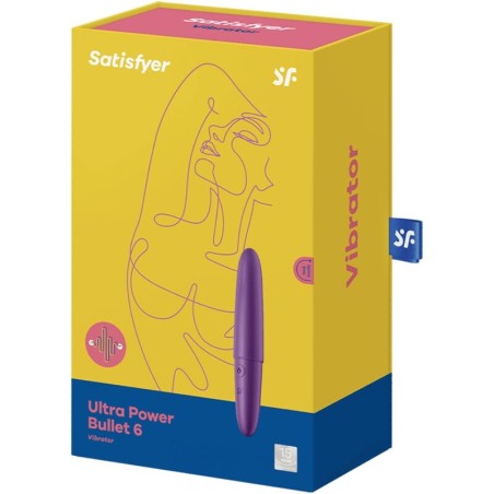 Satisfyer Vibrator ultra power bullet 6 bala vibradora