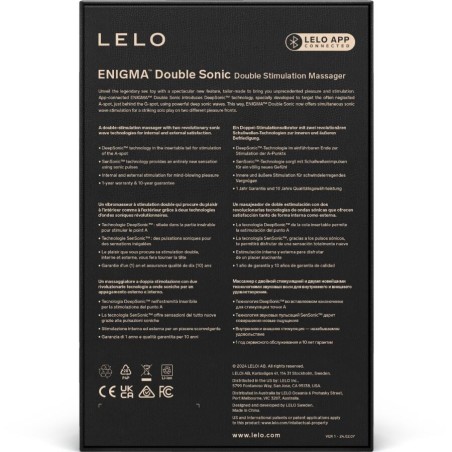Lelo Enigma Double Sonic vibrador punto G