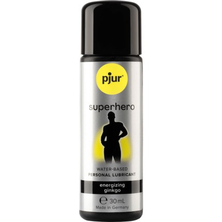 Pjur Superhero Lubricante Retardante Base Agua 30 ml - Potencia y Duración