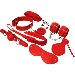 Kit BDSM Fetish Experience Serie Red 8 Piezas