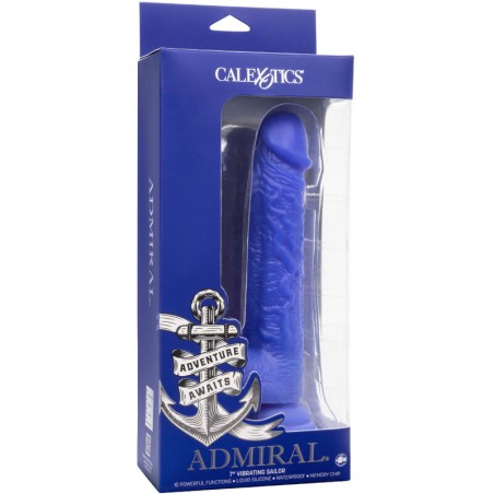 Calexotics admiral sailor dildo realístico vibrador
