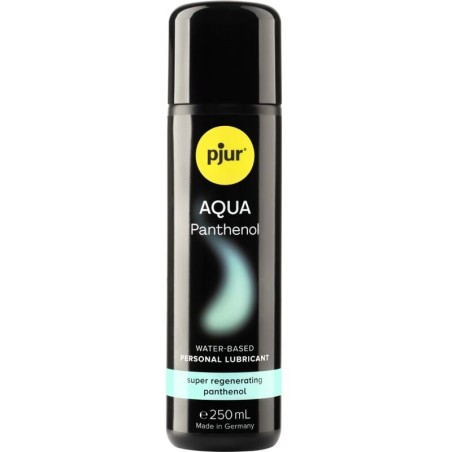 Pjur Aqua Panthenol Lubricante Base Agua 250 ml - Hidratación Profunda para Piel Estresada