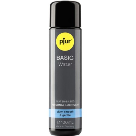 Pjur Basic Waterbased Lubricante Base Agua 100 ml - Hidratante y Duradero