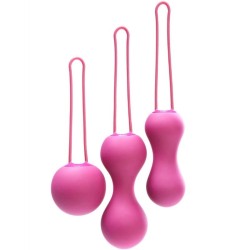 Je Joue Ami Morado - Kit de bolas Kegel en silicona premium