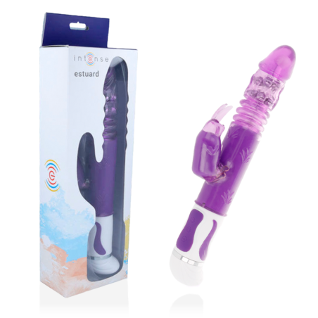 Intense Estuard Vibrador Rotador Lila - Movimiento Up & Down para Máximo Placer