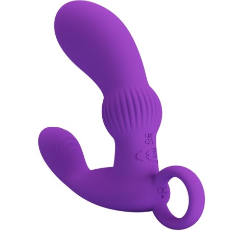 Cayla de Pretty Love - Vibrador y masajeador anal lilac para principiantes y expertas