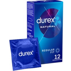 Preservativos Durex Natural Plus | Sensación natural y mayor comodidad