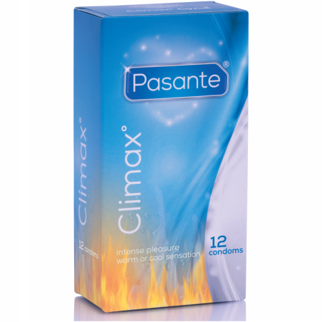 Pasante Climax Heat & Cool - Preservativos mixtos (12 uds) | Sensaciones intensas y protección segura