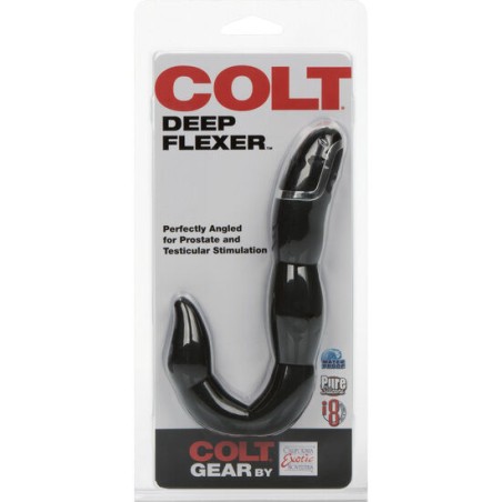 Calexotics colt deep vibrador anal flexible negro