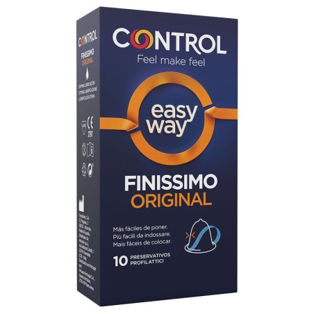 Control Adapta Easy Way Finissimo x10 | Preservativos ultrafinos