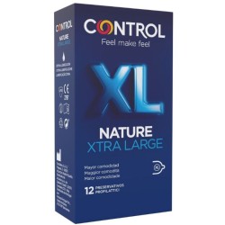 Preservativos Control Adapta Nature XL 12 uds | Máximo confort y protección natural