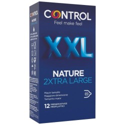 Control Nature XXL x12 | Preservativos talla extra grande