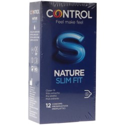 Control Nature Slim Fit x12 | Preservativos de ajuste estrecho