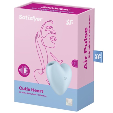 Satisfyer Air Pulse cutie heart estimulador y vibrador