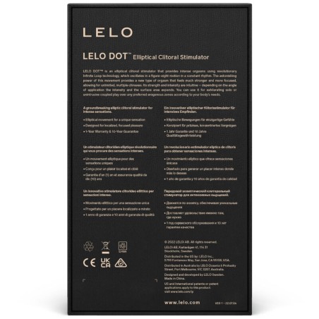 Lelo dot estimulador de clitoris