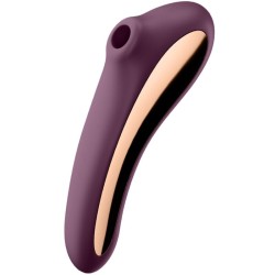 Satisfyer Dual Kiss - Vibrador Air‑Pulse negro | Doble placer discreto