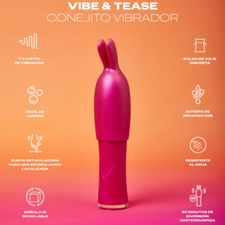 Durex Toys durex toy vibrador vibe & tease