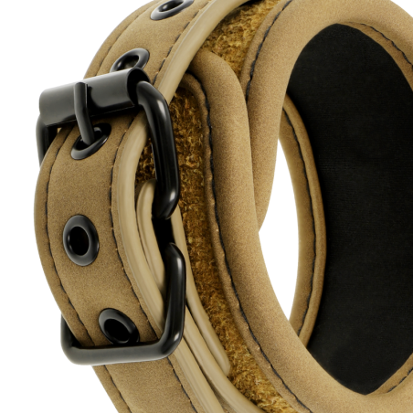 Fetish Submissive Origin fetish submissive origen esposas cuero vegano con forro de neopreno