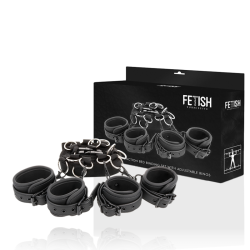 Set de sujeción de cama Fetish Submissive con neopreno | Lujo, confort y control