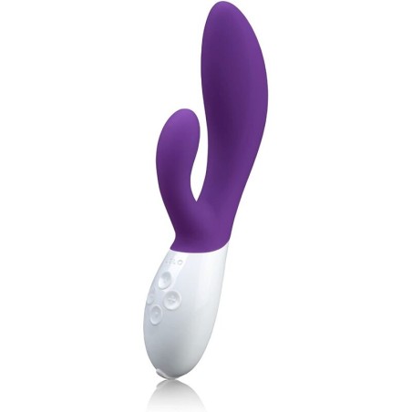 Lelo Ina Wave 2 Lila | Vibrador Rabbit con Movimiento Ondulante