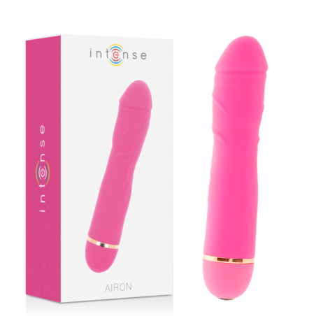 Intense Airon rosa - Vibrador 20 velocidades de silicona