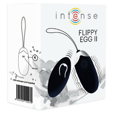 Intense Couples Toys Flippy II huevo recargable remoto