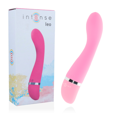 Intense Leo Vibrator rosa - Silicona premium y placer total