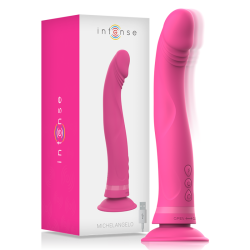 Intense Michelangelo Rosa - Dildo vibrador de silicona premium