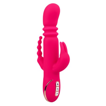 Calexotics jack fantasy vibrador rabbit triple función calor y estimulación total