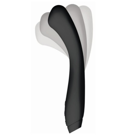 Je Joue Juno Flex Black - Vibrador de punto G flexible y elegante